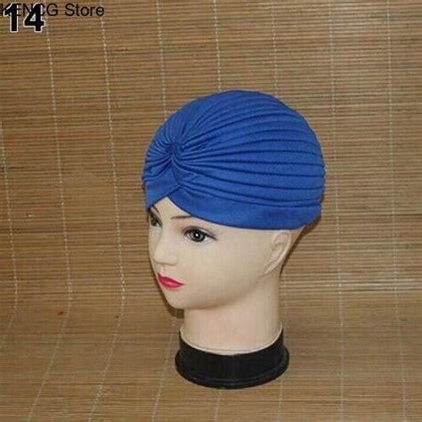 Kencg Store Women Stretchy Hat Turban Head Wrap Band Chemo Bandana