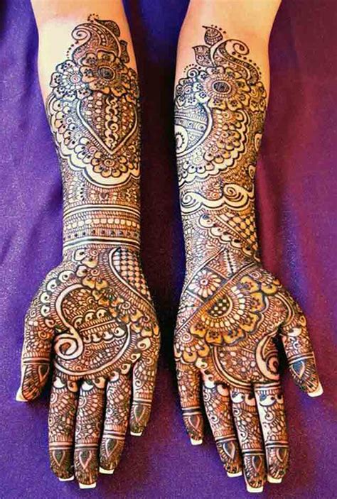 Pakistani Full Hand Mehndi Design Bridal