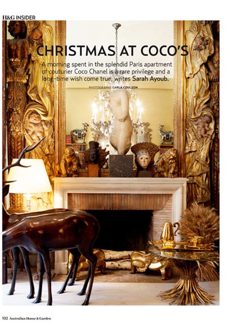 Coco Chanel Interior Design Home Design Ideas