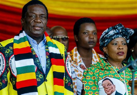 Élection Zimbabwe Emmerson Mnangagwa En Tête De La Présidentielle