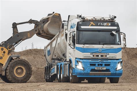 Five New Volvo Fmx Tractor Units For Collins Earthworks Essential