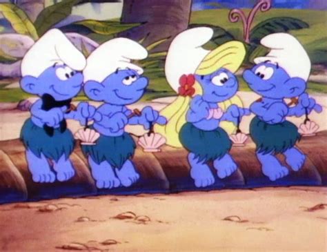 From Season 9s Like It Or Smurf It Smurfette Smurfs Cartoon