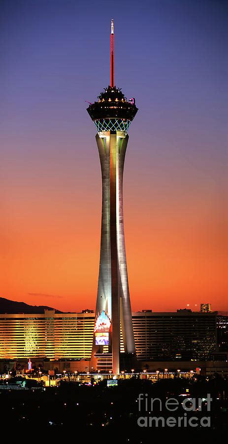The Stratosphere Tower In Las Vegas Photograph By Wernher Krutein