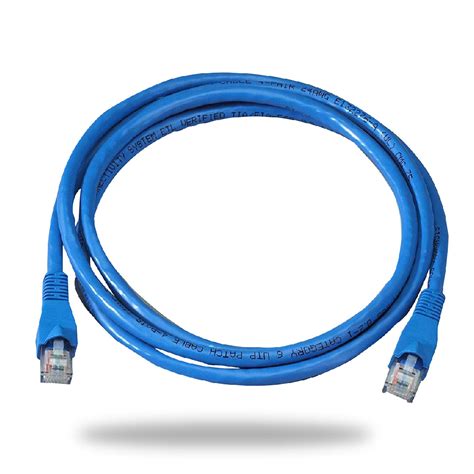 Patch Cord Utp Cat 6a 1 Metro Azul Tienda Marwa