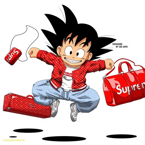 Download Kid Goku Supreme Wallpaper Android Red By Albertj Goku