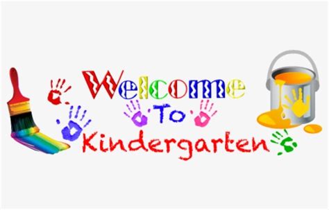 Free Welcome To Kindergarten Clip Art With No Background Clipartkey