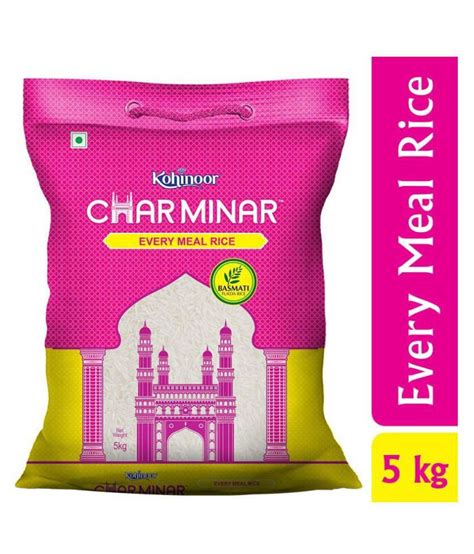 Basmati rice deals & offers in the uk june 2021 get the best discounts, cheapest price for basmati rice and save money your shopping.whole food brown basmati rice rrp: Kohinoor Raw Charminar Everymeal Basmati Rice (Mogra ...