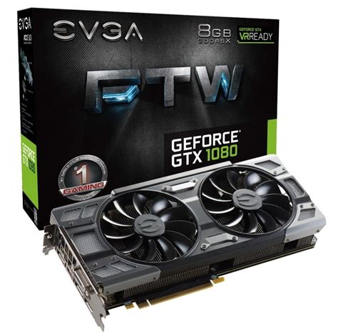 Evga Geforce Gtx 1080 Ftw 8gb Gddr5x Graphics Card