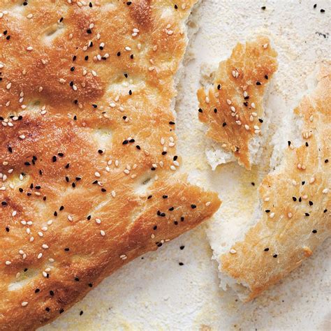 Turkish Flatbread With Sesame Seeds Pide Ekmeği Or Ramazan Pidesi