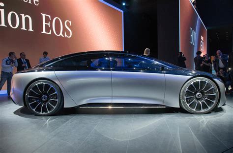 New Mercedes Benz Vision Eqs Concept Is 470bhp Luxury Ev Autocar