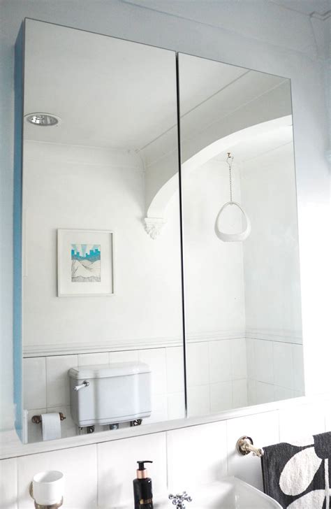 Semihandmade makes custom doors for ikea kitchen cabinets, bathroom, media and storage systems. The IKEA Godmorgon Bathroom Mirror Cabinet | Melissa Jane Lee