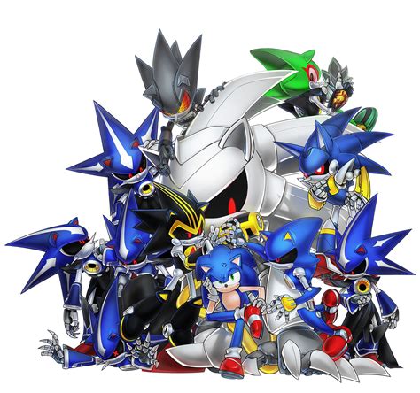 Metalic Copies By Inualet On Deviantart Sonic Sonic The Hedgehog