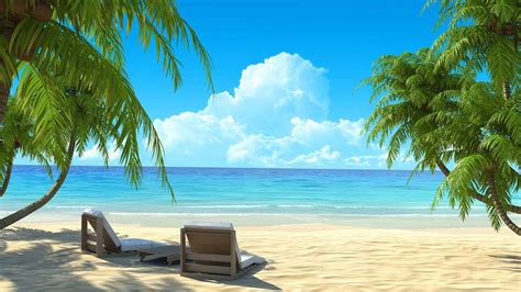 Paradise Resort Beaches And Nature Background Wallpapers On Desktop 296