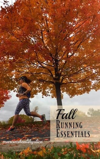 5 Favorite Fall Running Essentials The Healthy Slice