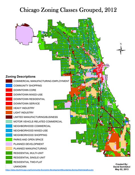 Chicago Zoning Map Chicago Map Map Chicago