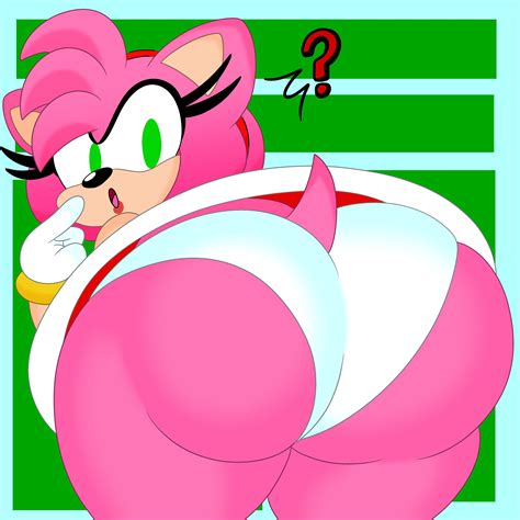 Rule 34 1girls 3barts Amy Rose Anthro Ass Bent Over Bottom Heavy