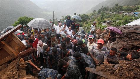 Landslides Bury Nepal Villages Killing At Least 30 People Fox News