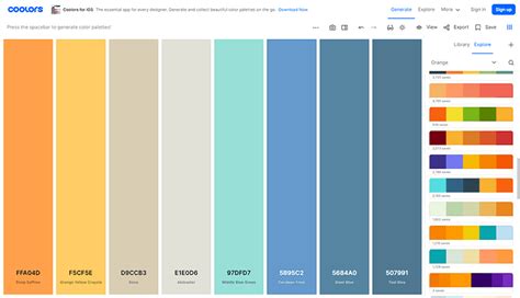 Colores Complementarios Online Generadores De Paletas De Colores