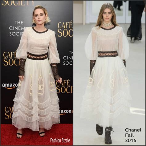 Kristen Stewart In Chanel At Cafe Society New York Premiere Fashion