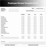 Template For Employee Review Pictures