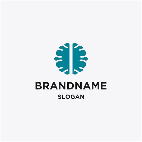 Premium Vector Brain Logo Icon Design Template Vector Illustration