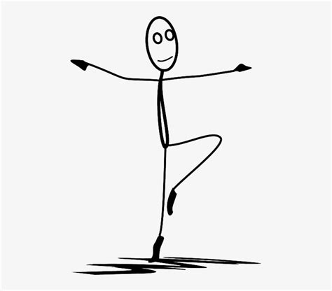 Ballet Dance Dancing Stickman Stick Figure Dancing Stick Figure