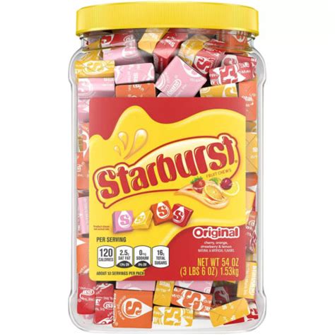 Starburst Original Fruity Chewy Candy Bulk Jar 3lbs 6oz Ebay