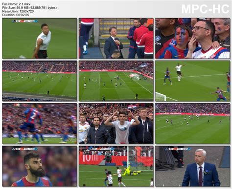 Palace manager alan pardew was unhappy at mark clattenburg not allowing play to go on after three manchester united fouls. Torrent - FA.Cup.21.05.2016.Manchester.United.VS.Crystal ...