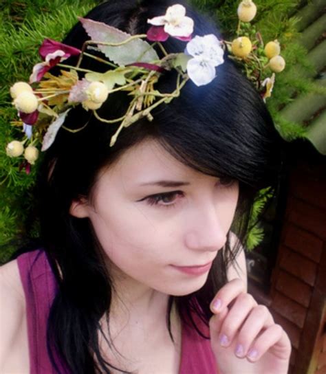 Costume Fairy Hair Wreath Halloween Flower Crown Renfen Halo Etsy