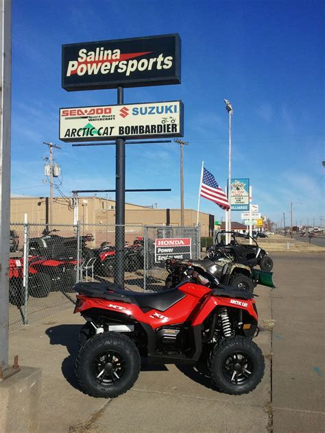 Salina Powersports With A New 2015 Arctic Cat 700 Xr Out Front Salina