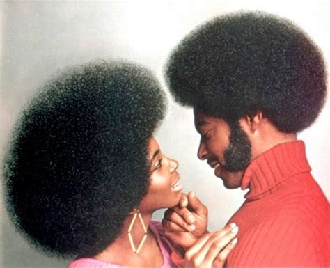 afro the popular hairstyle of african american people in the late 1960s and 70s ~ vintage everyday