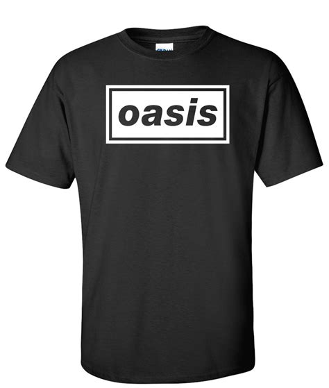 Oasis Band Logo Graphic T Shirt Supergraphictees