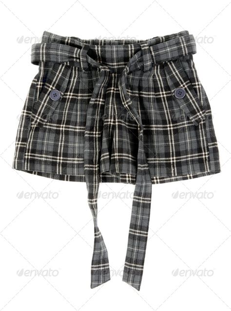 Grey Plaid Skirt Stock Photo By Ruslanomega Photodune