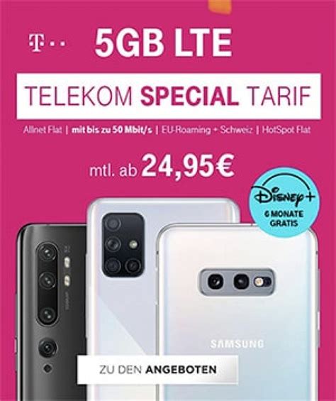 Telekom Magenta Mobil Special M Ab 2495€ August 2021