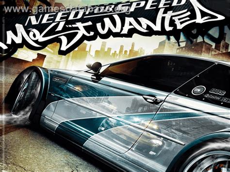 Need For Speed Most Wanted Black Edition Microsoft Xbox Artwork Title Screen