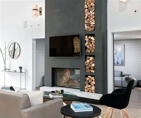 31 Gorgeous Double Sided Fireplace Ideas For Your Living Room Sleek