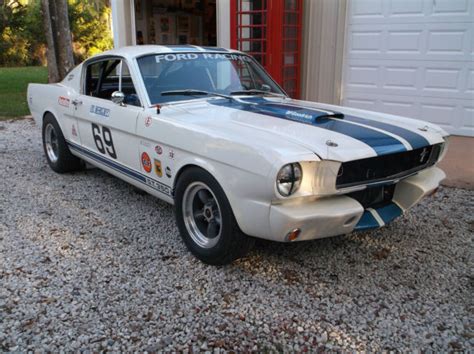 1965 Mustang Fastback Shelby Gt350 R Recreation Scca Race Show Street