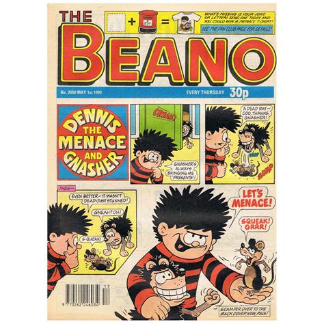 1st May 1993 Buy Now The Beano Issue 2650