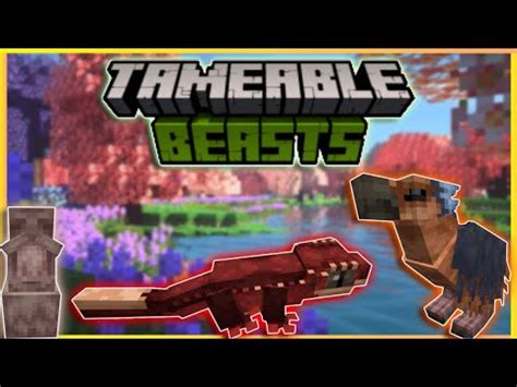 Tameable Beast Mod Minecraft Actualizado Youtube