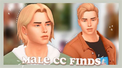 Male Cc Finds 👔 Los Sims 4 Contenido Personalizado Haul Maxis Match