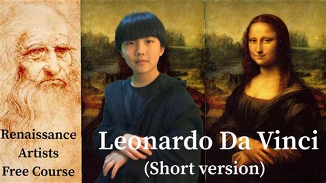 Renaissance Artists Free Course Ep 3 Leonardo Da Vinci Short