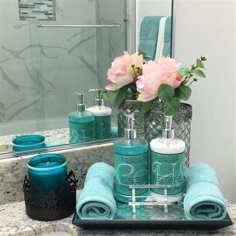 Talented Conferred Bathroom Organization More Hints In 2020 Teal