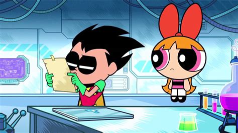 Teen Titans Go Vs The Powerpuff Girls Crossover Review Youtube