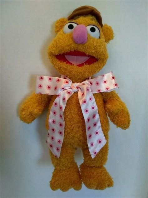 Nwt Muppets Fozzie Bear Most Wanted Plush 16 Disney Parks Soft Toy