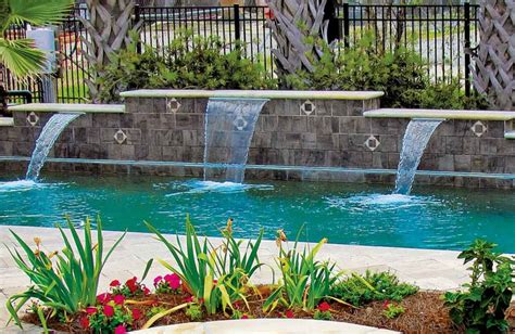 Inground Pool Fountains To Transform Your Backyard More Attractive
