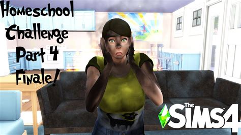 Homeschool Challenge Ep 4 Lets Play Sims 4 Youtube