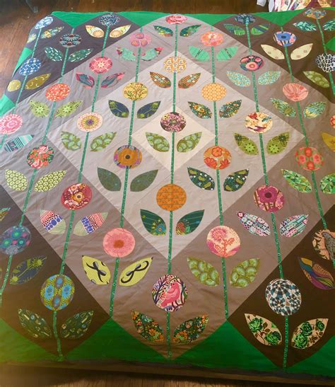 Anna Maria Horner Folk Flower Quilt With All Anna Maria Horner Fabrics