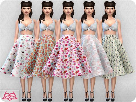 Long Skirt The Sims 4 P1 Sims4 Clove Share Asia Tổng Hợp Custom