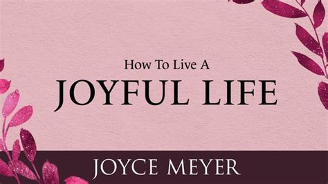 How To Live A Joyful Life Devotional Reading Plan Youversion Bible