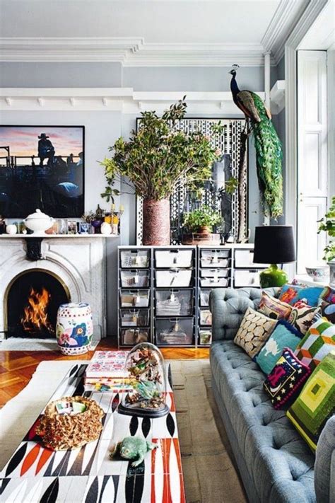 40 Wonderful And Colorful Bohemian Living Room Ideas For Inspiration